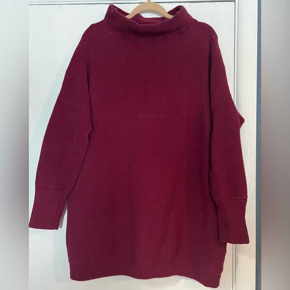 Free People Ottoman tunic oversized sweater